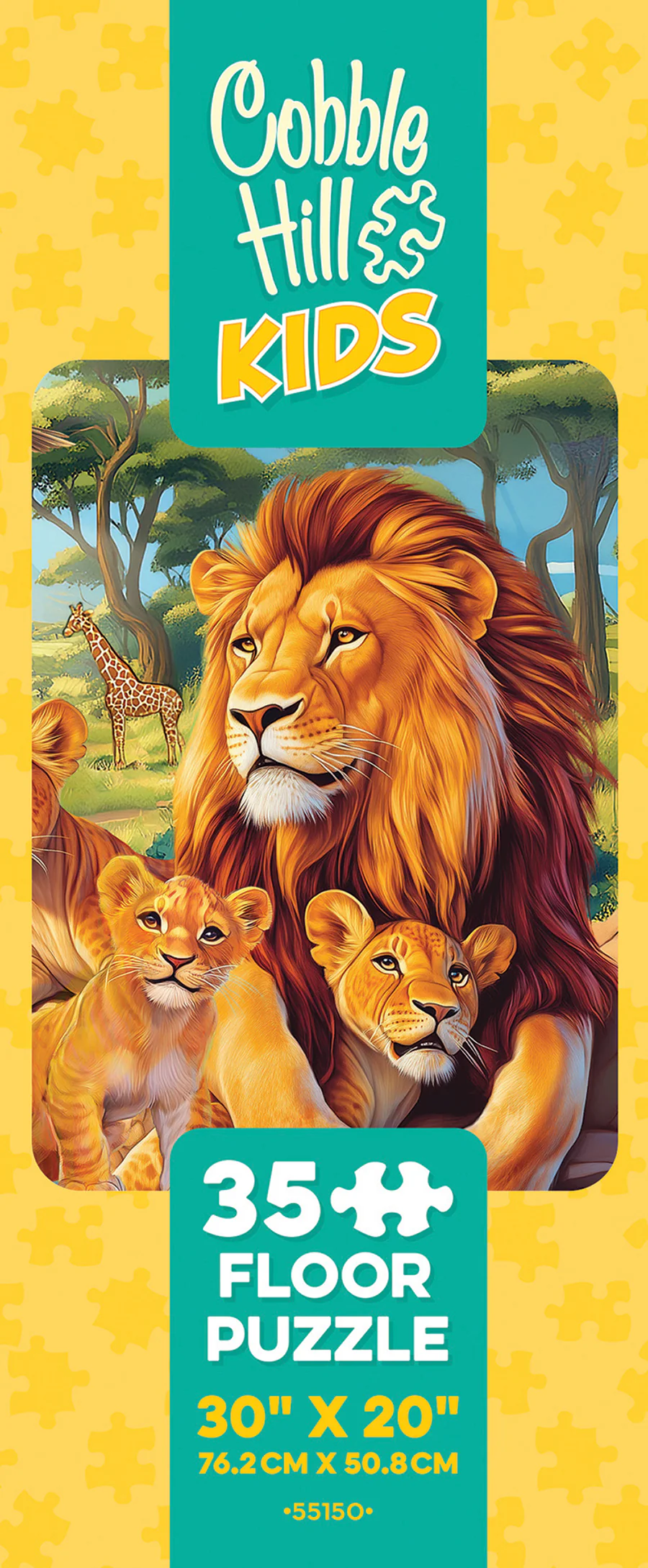 African Plains | Floor Puzzle 35pc | AI Assistance - Image 4