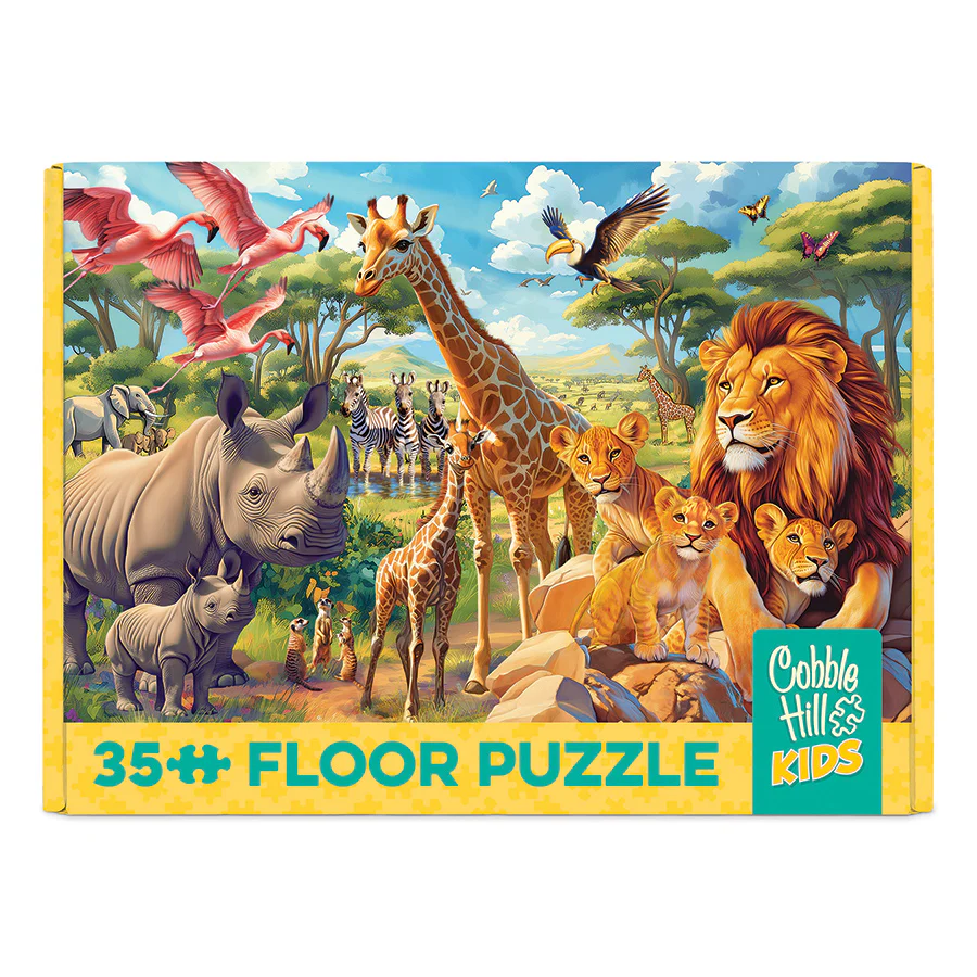 African Plains | Floor Puzzle 35pc | AI Assistance - Image 5