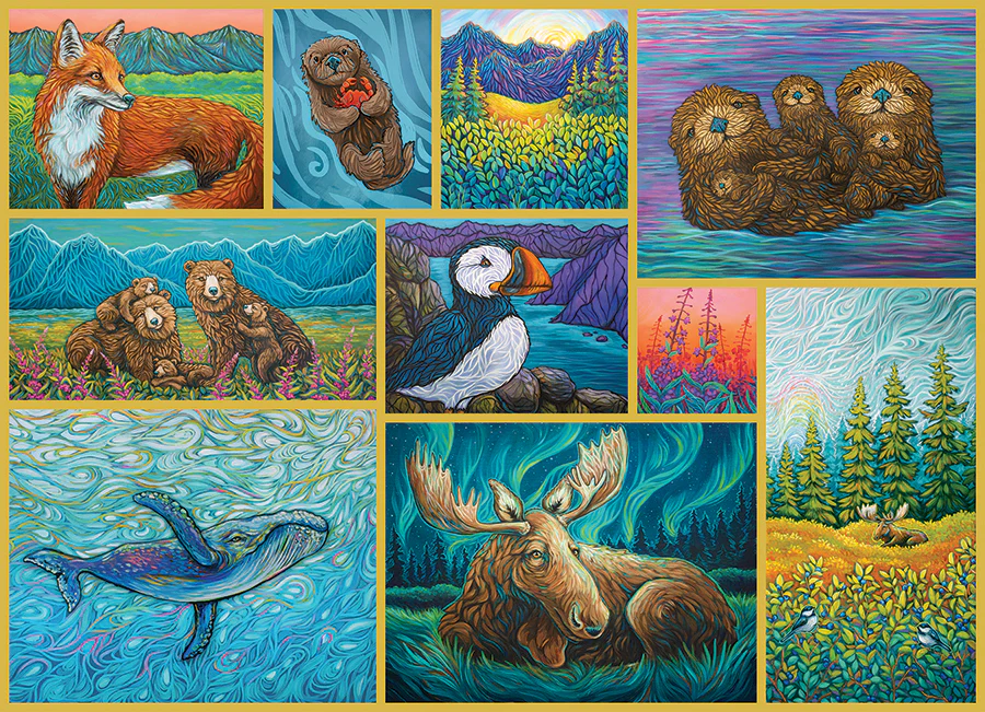 Alaskan Animals | 500 Piece - Image 2