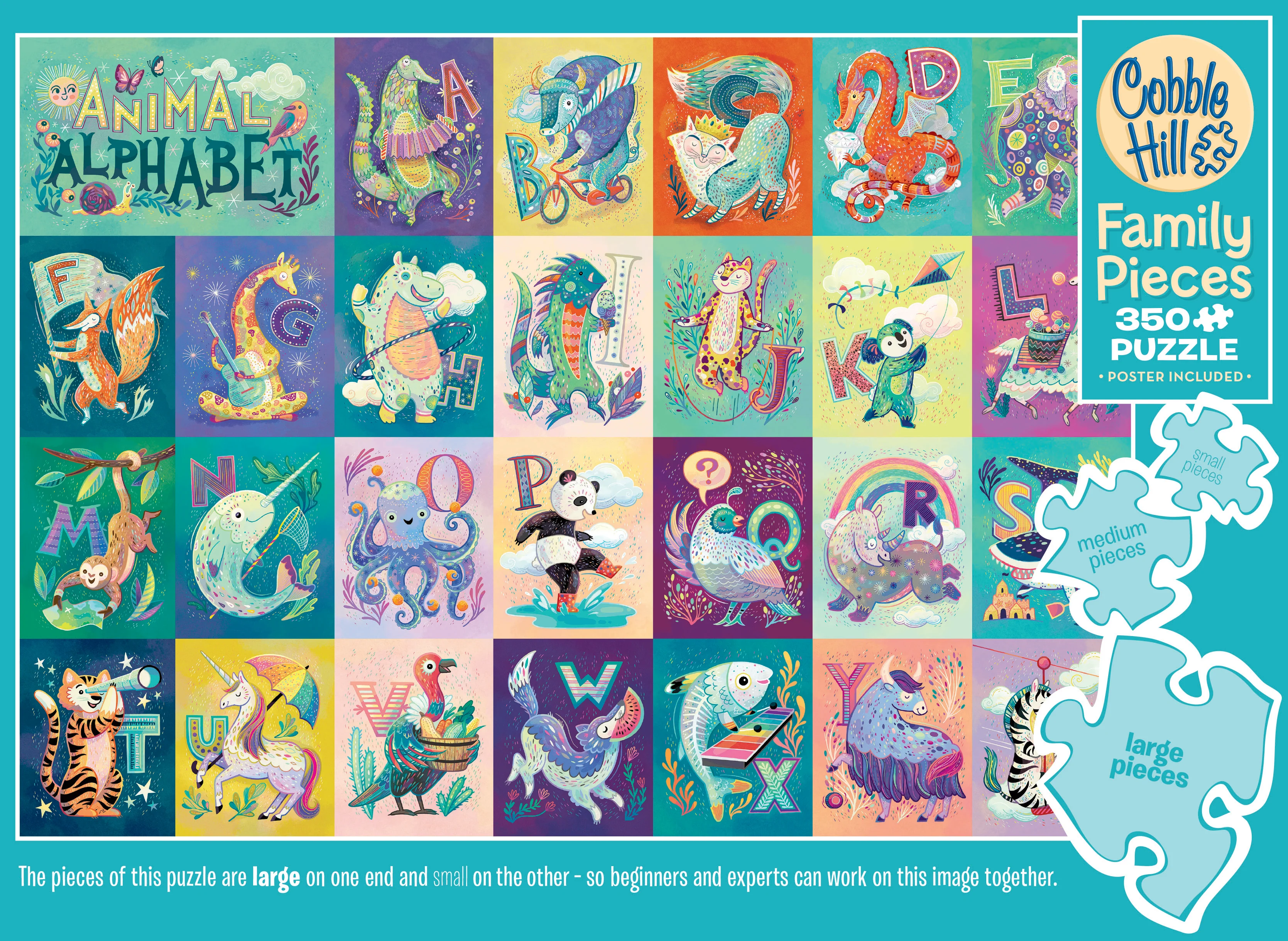 Animal Alphabet (Family) | Family Pieces 350 - Image 5