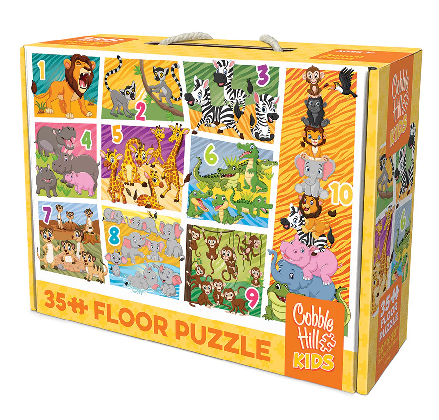 Animal Count | Floor Puzzle 35pc - Image 4