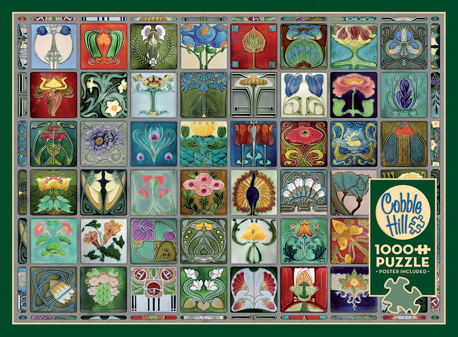 Art Nouveau Tiles | 1000 Piece - Image 2