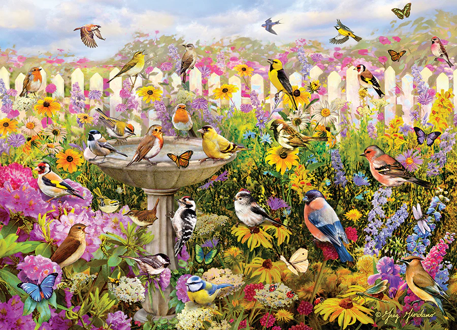 Backyard Bird Bath | 1000 Piece - Image 2