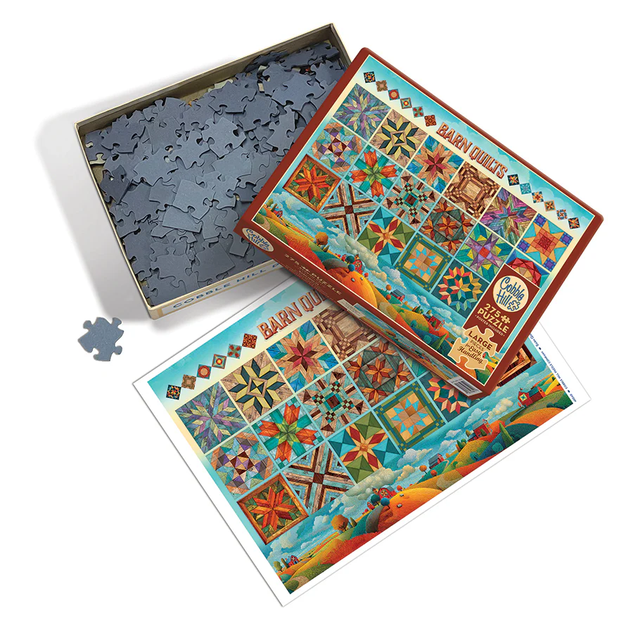 Barn Quilts | Easy Handling 275 Piece | AI Assistance - Image 3