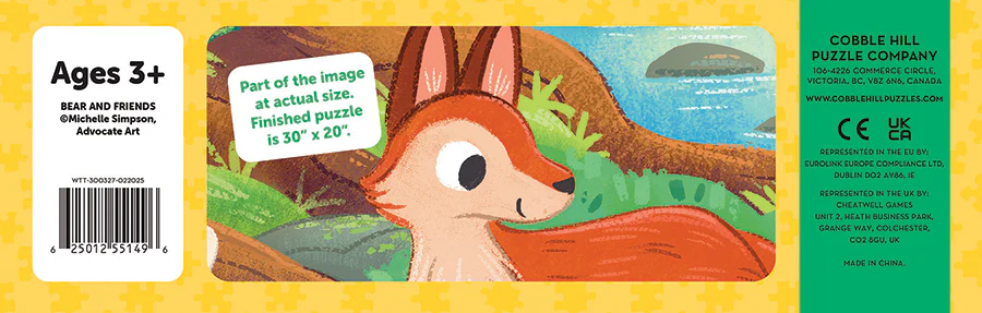 Bear and Friends | Floor Puzzle 35pc - Image 3