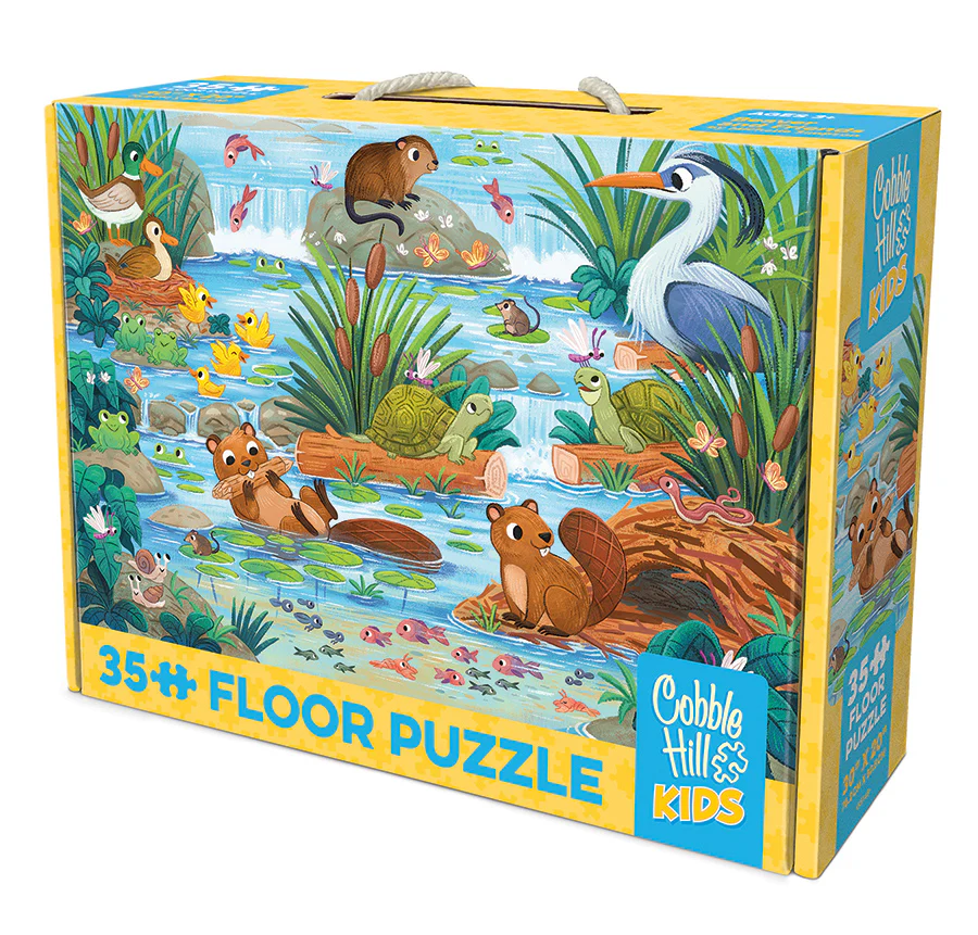 Beaver and Friends | Floor Puzzle 35pc - Image 4