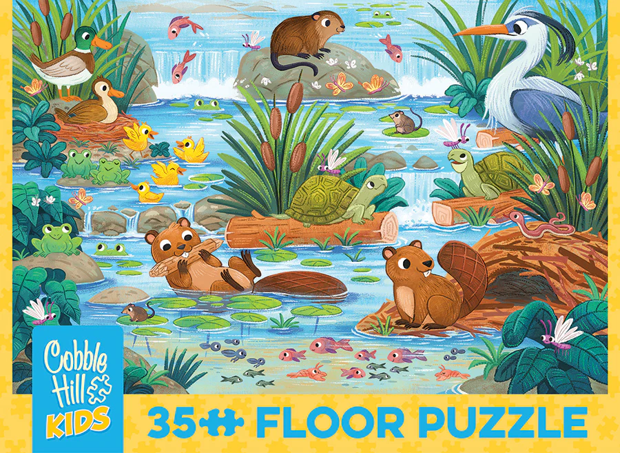 Beaver and Friends | Floor Puzzle 35pc - Image 5