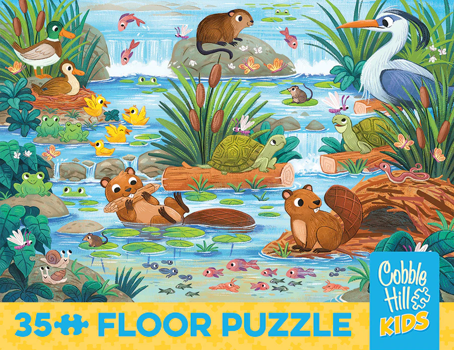 Beaver and Friends | Floor Puzzle 35pc - Image 6