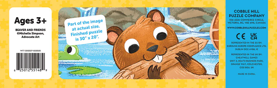 Beaver and Friends | Floor Puzzle 35pc - Image 8