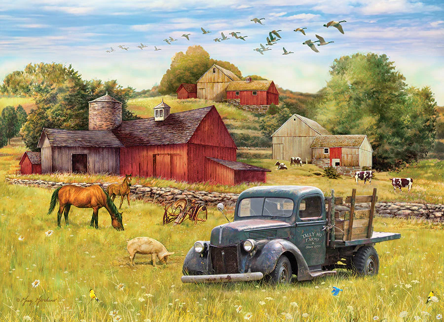 Blue Truck Farm (tray) | 35 Piece Tray - Image 3