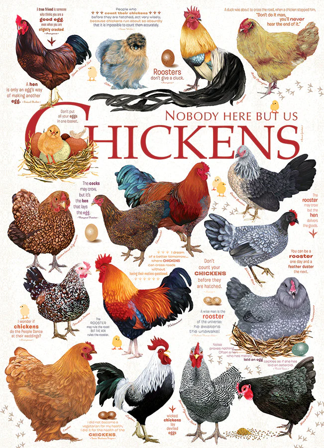 Chicken Quotes | 1000 Piece - Image 2