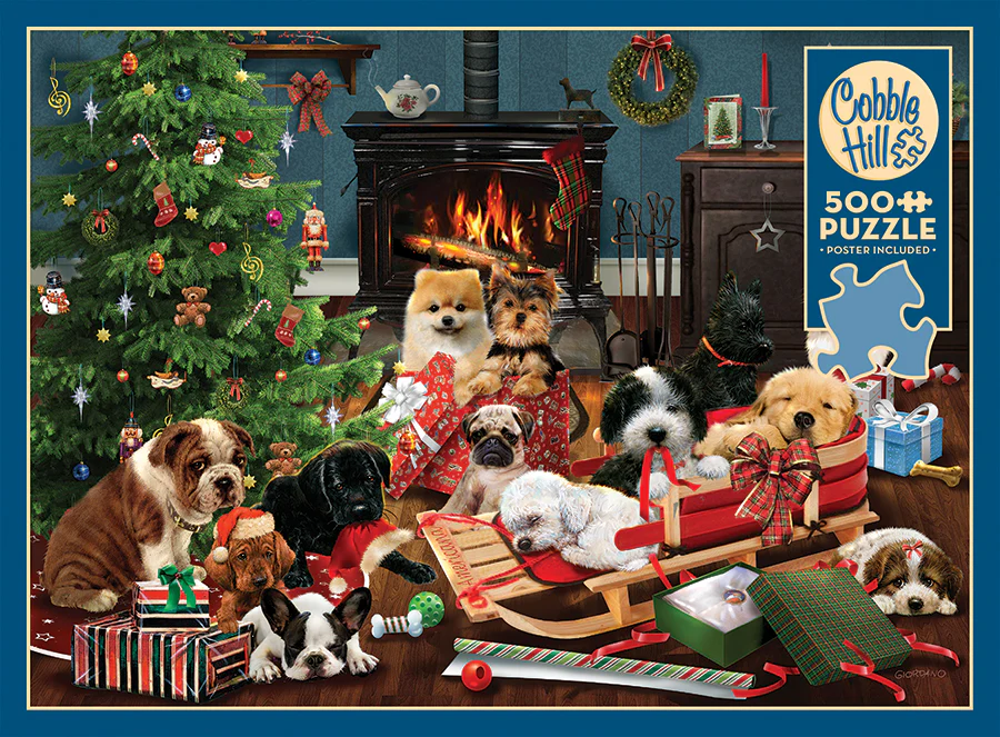 Christmas Puppies | 500 Piece - Image 3