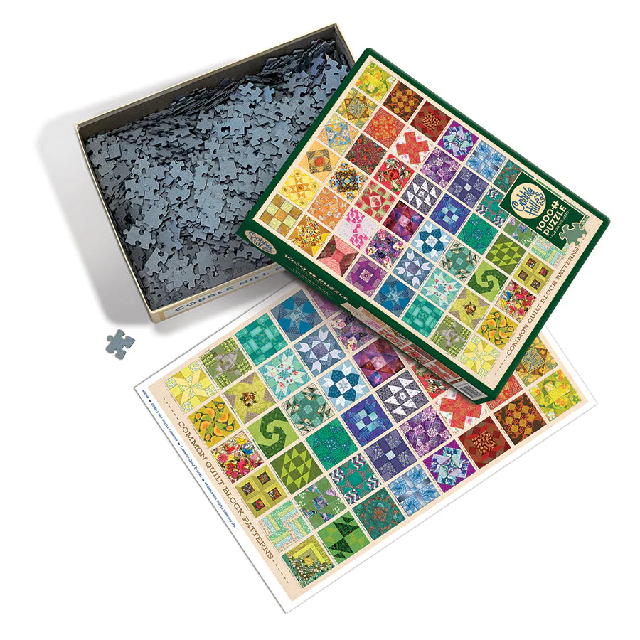 Common Quilt Blocks | 1000 Piece - Image 3
