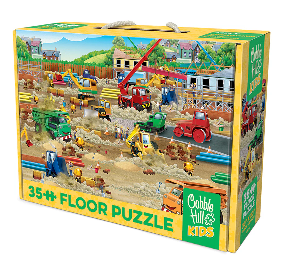 Construction Zone | Floor Puzzle 35pc - Image 3