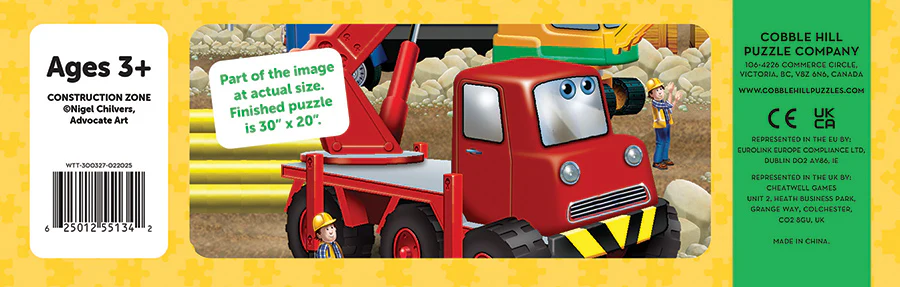 Construction Zone | Floor Puzzle 35pc - Image 4