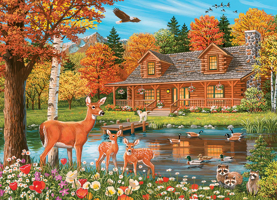 Cottage Pond (Family) | Family Pieces 350 - Image 2