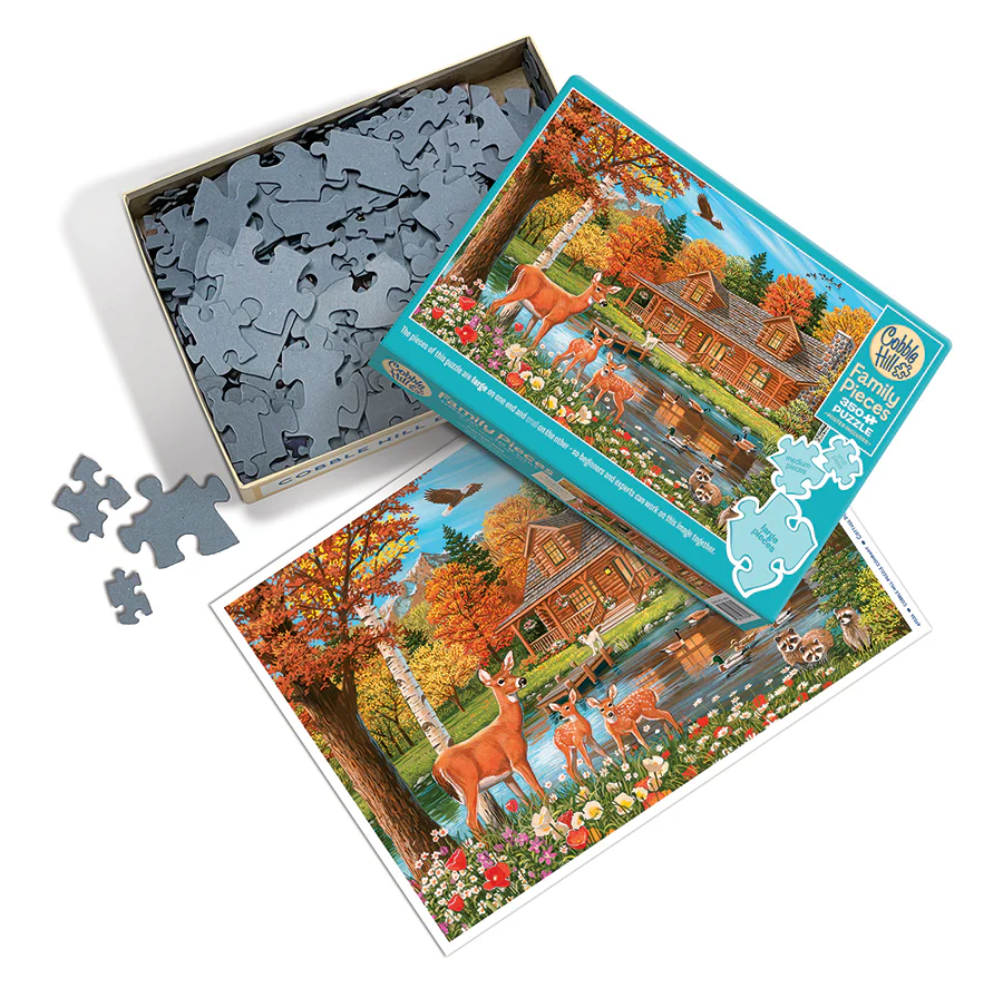 Cottage Pond (Family) | Family Pieces 350 - Image 3