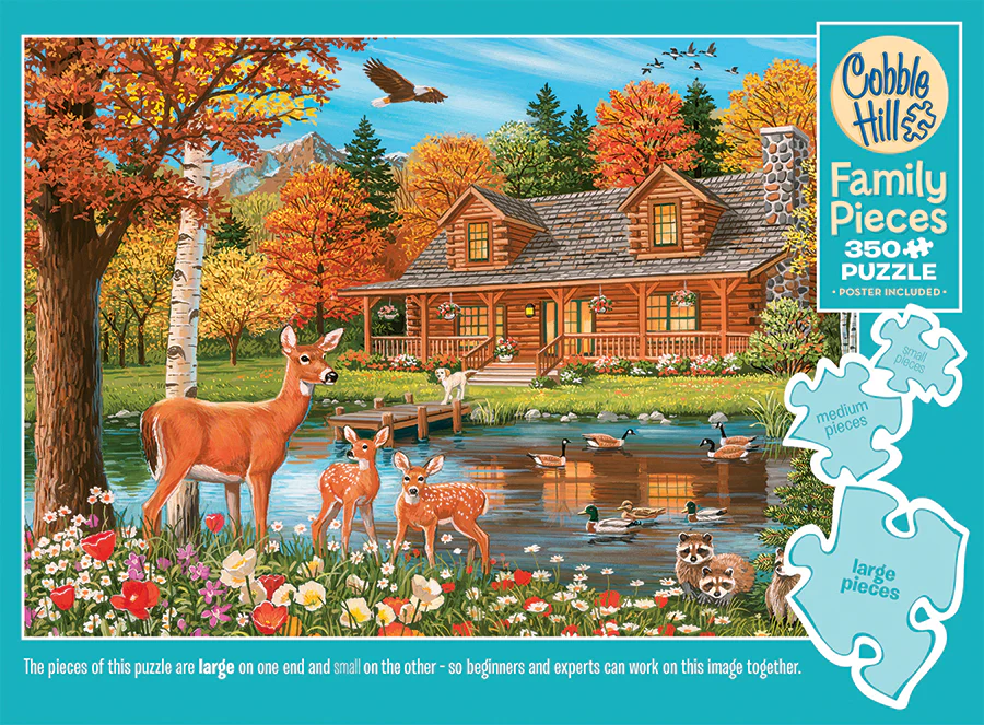 Cottage Pond (Family) | Family Pieces 350 - Image 5