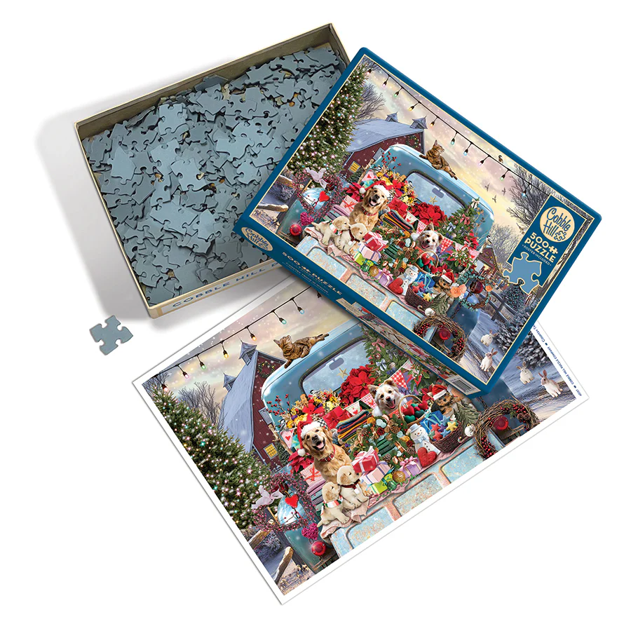Country Truck in Winter | 500 Piece | AI Assistance - Image 3