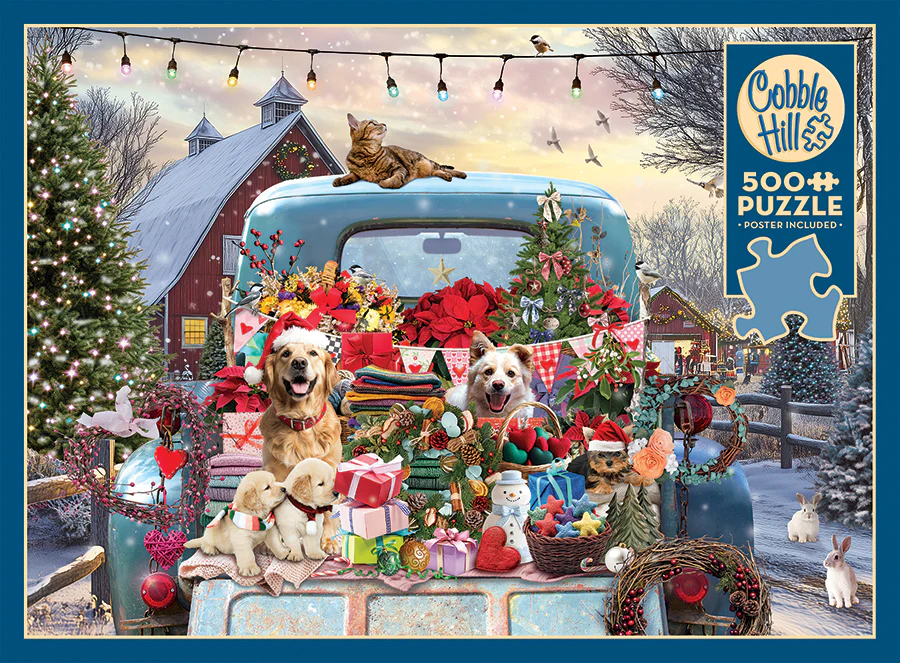 Country Truck in Winter | 500 Piece | AI Assistance - Image 4