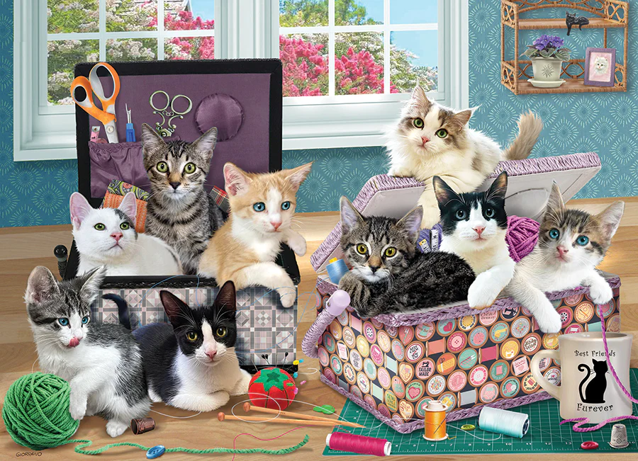 Crafty Kittens | 500 Piece - Image 2
