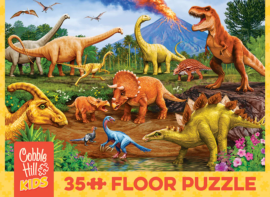 Dinos | Floor Puzzle 35pc - Image 6