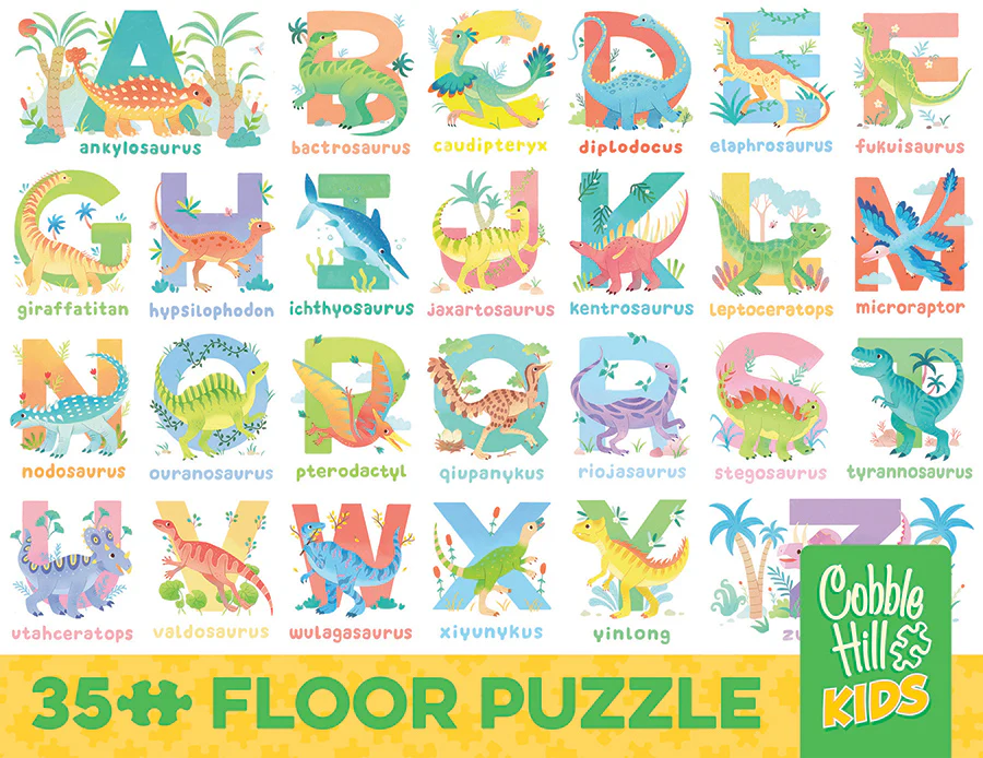 Dinosaur Alphabet | Floor Puzzle 35pc - Image 4