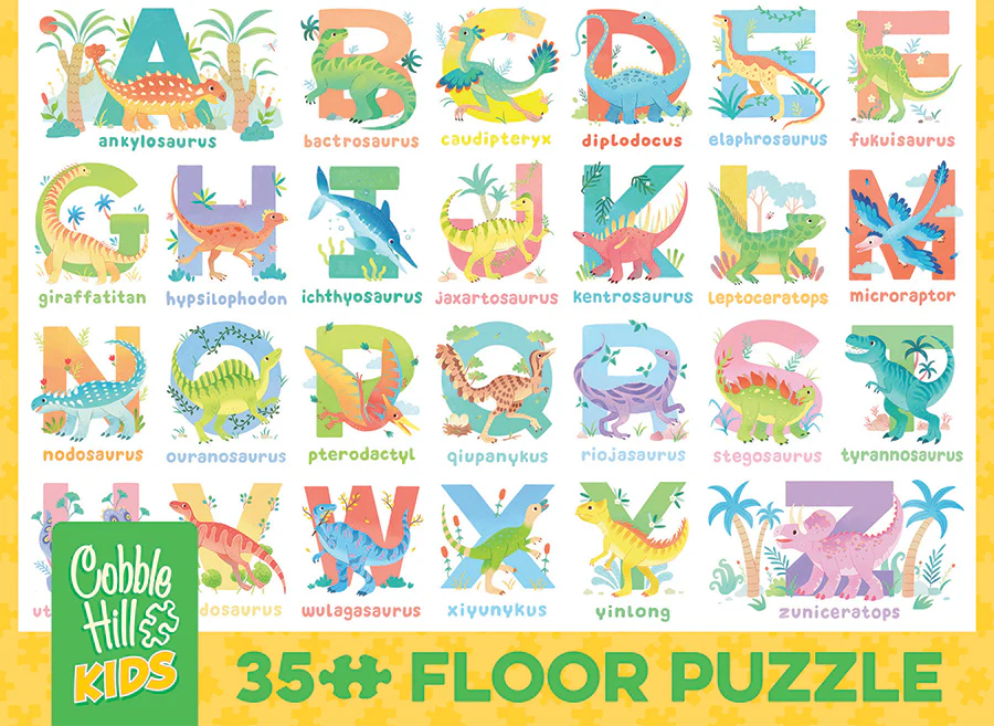 Dinosaur Alphabet | Floor Puzzle 35pc - Image 6