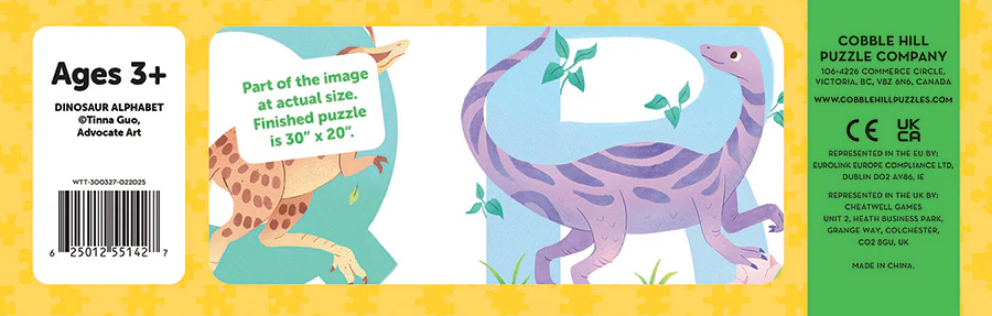 Dinosaur Alphabet | Floor Puzzle 35pc - Image 8