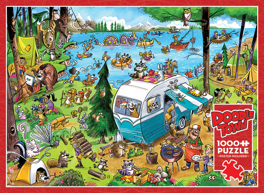 DoodleTown: Call of the Wild | 1000 Piece - Image 4