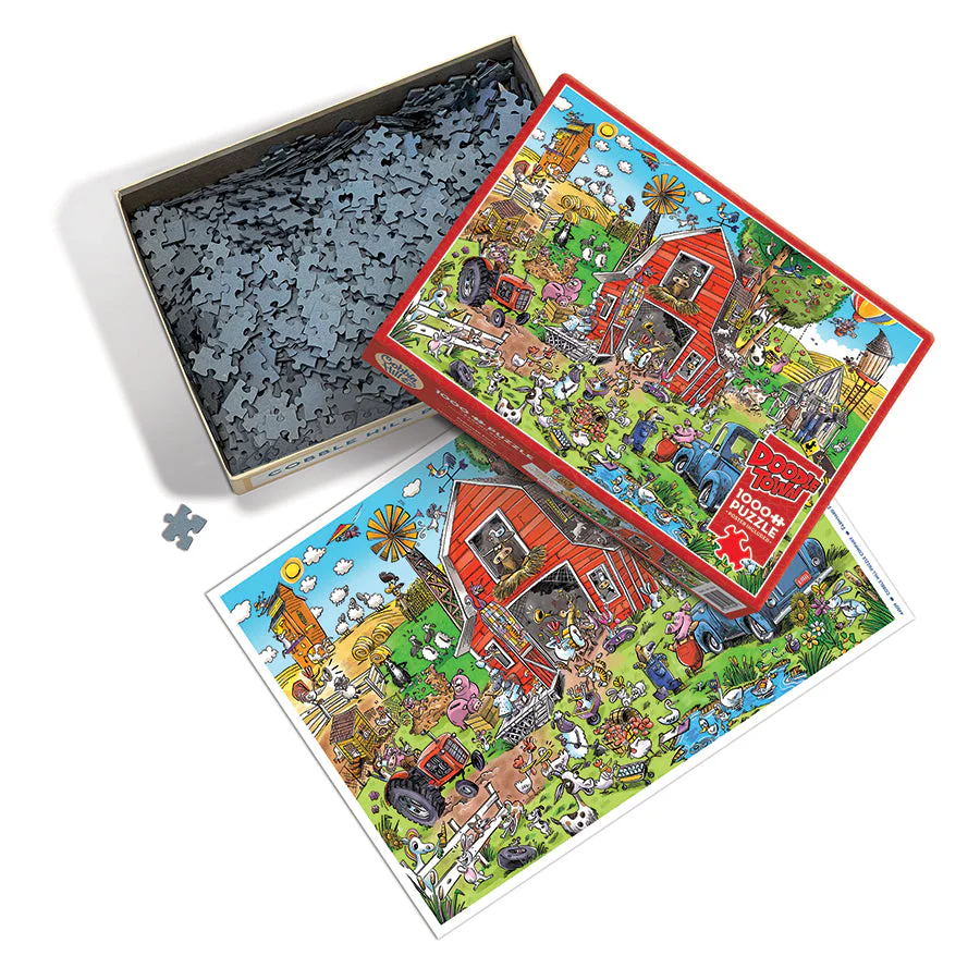 DoodleTown: Farmyard Folly | 1000 Piece - Image 3