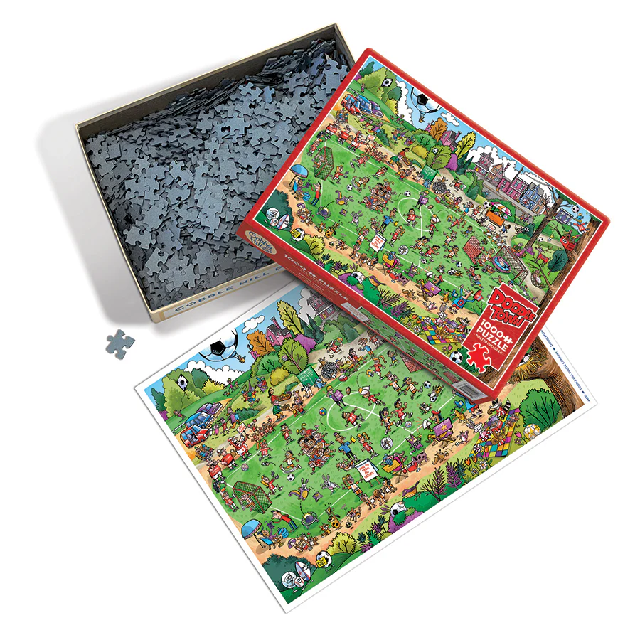DoodleTown: Offside Antics | 1000 Piece - Image 3