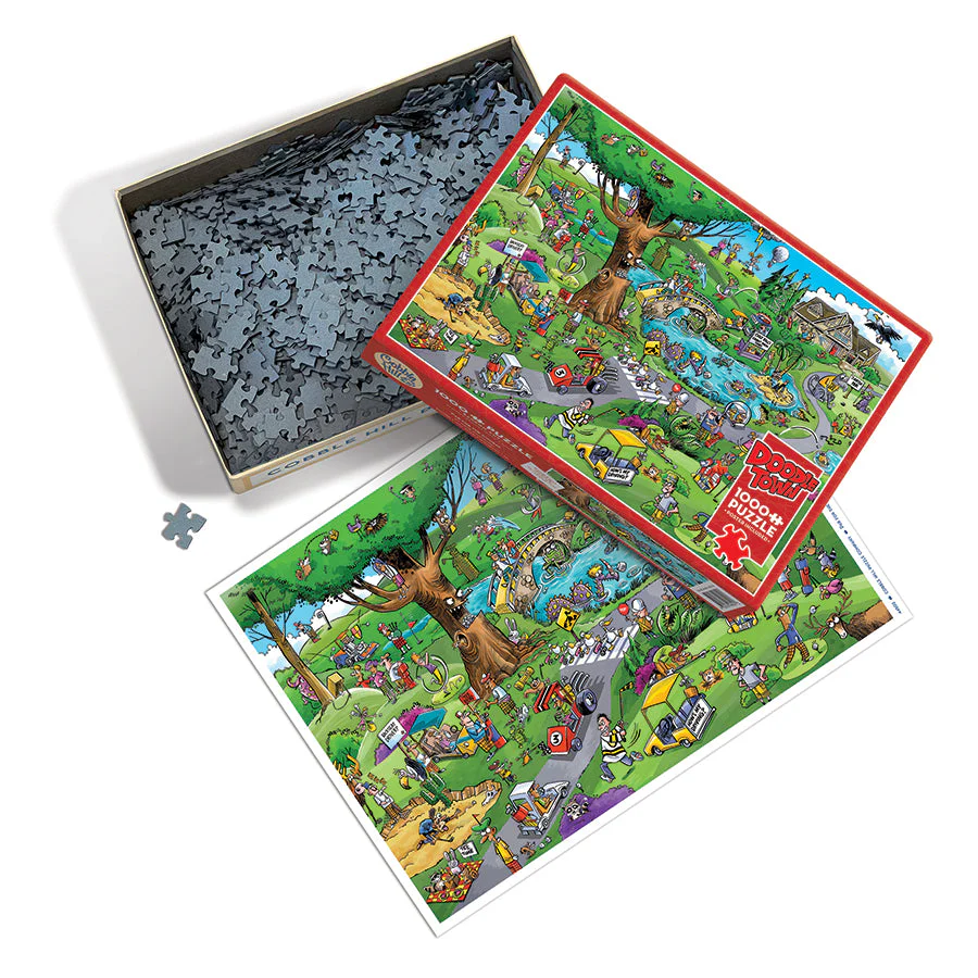 DoodleTown: Par for the Course | 1000 Piece - Image 3