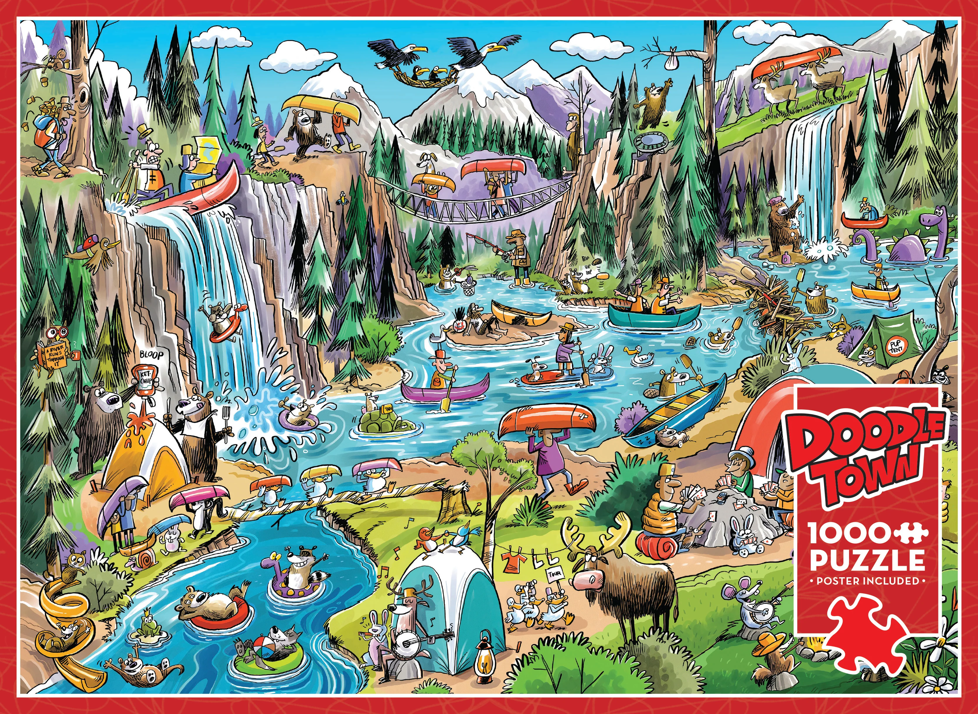 DoodleTown: Portage Pandemonium | 1000 Piece - Image 5