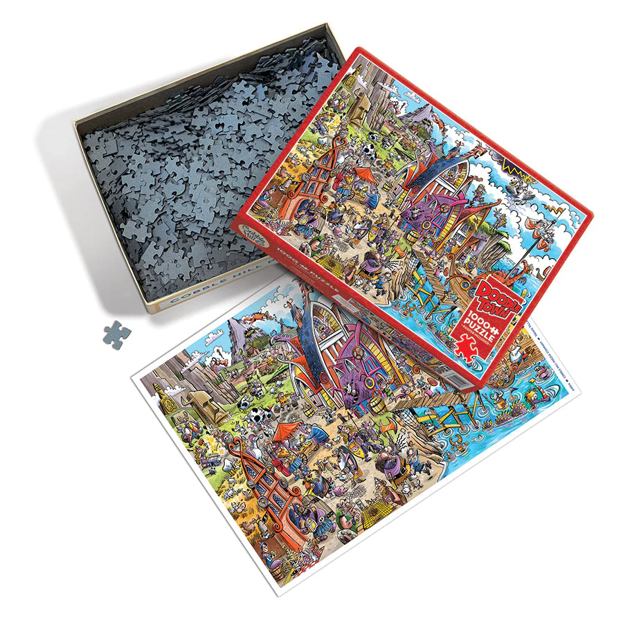 DoodleTown: Viking Village | 1000 Piece - Image 3