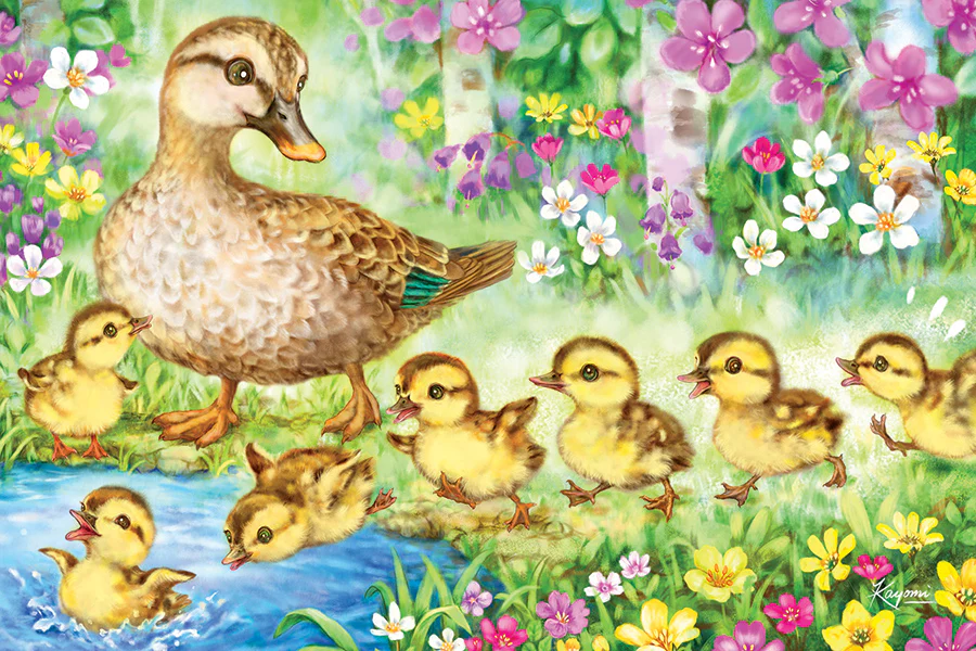 Ducklings | Floor Puzzle 35pc - Image 2