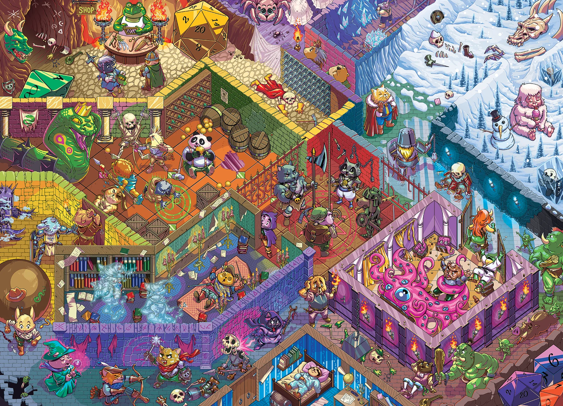 Dungeon Run | 500 Piece - Image 2