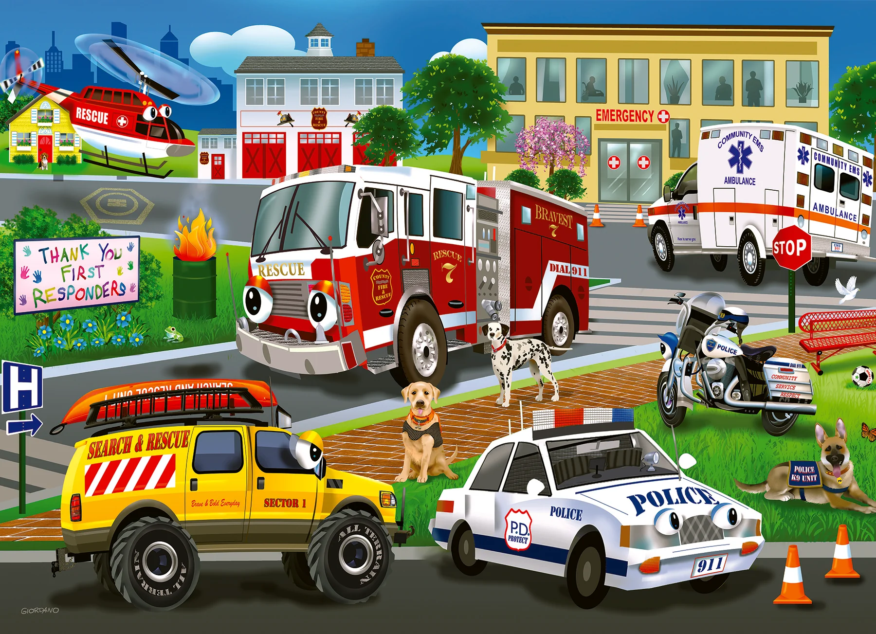 Emergency Response (tray) | 35 Piece Tray - Image 3