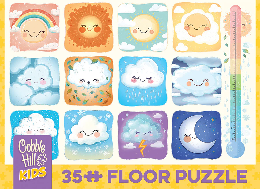 Fair Weather | Floor Puzzle 35pc | AI Assistance - Image 8