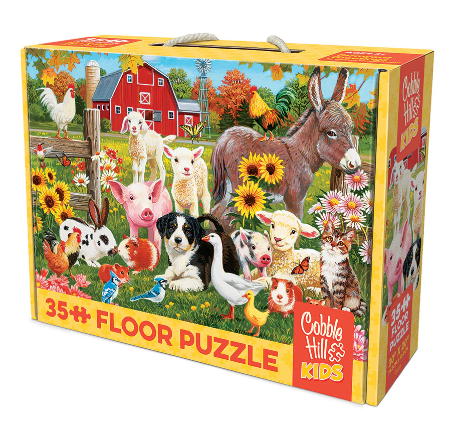 Farmyard Greetings | Floor Puzzle 35pc - Image 3