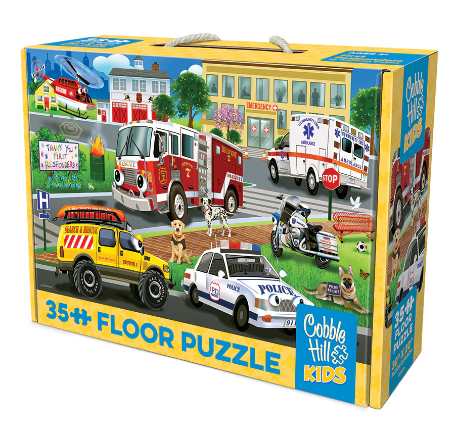 First Responders | Floor Puzzle 35pc - Image 3