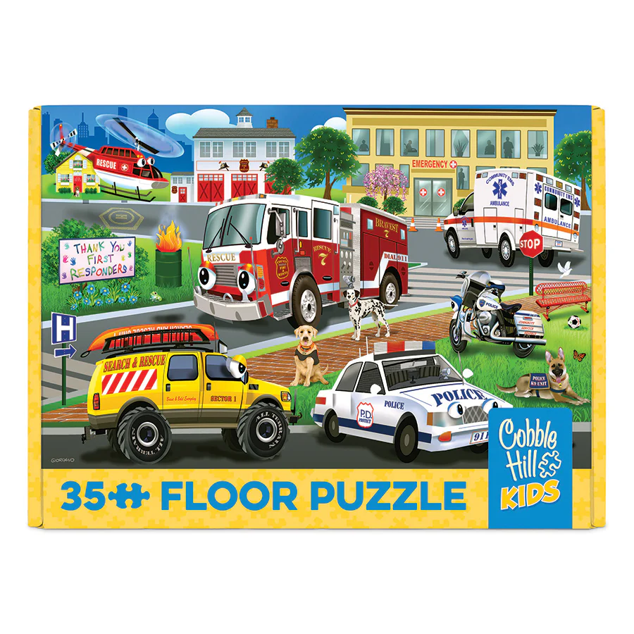 First Responders | Floor Puzzle 35pc - Image 4