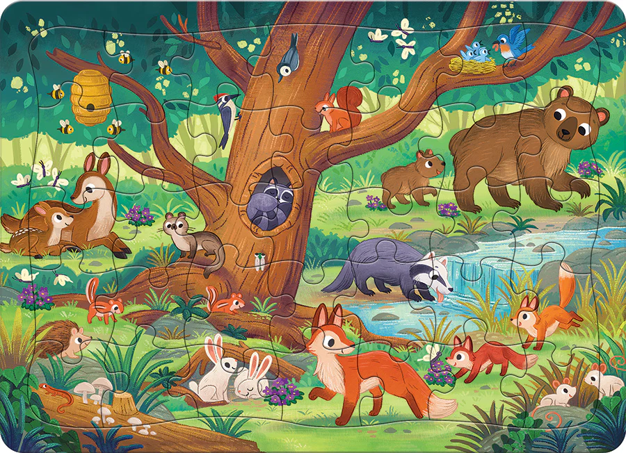 Forest Scene (tray) | 35 Piece Tray