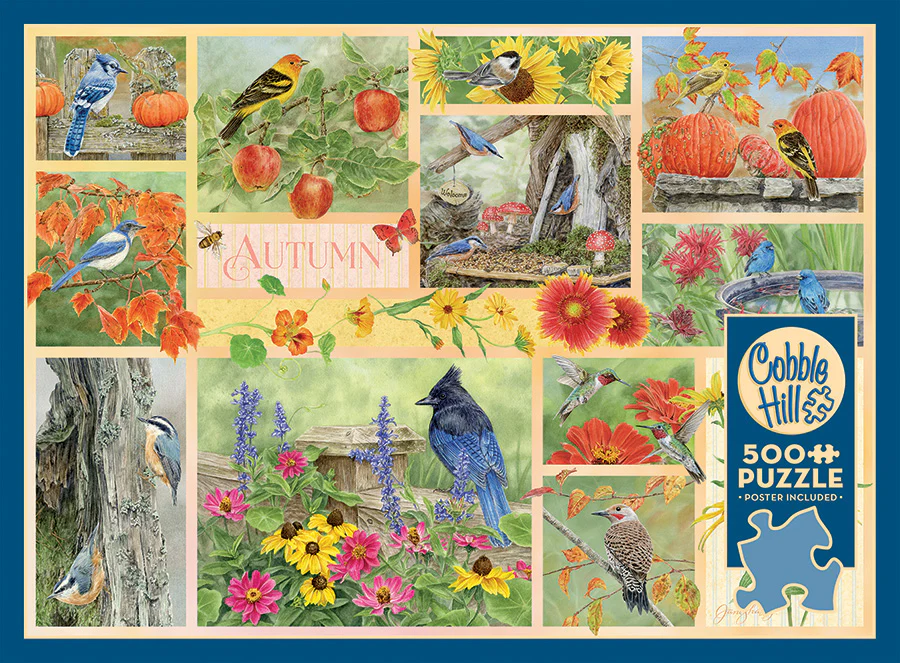 Garden Birds in Autumn | 500 Piece - Image 3