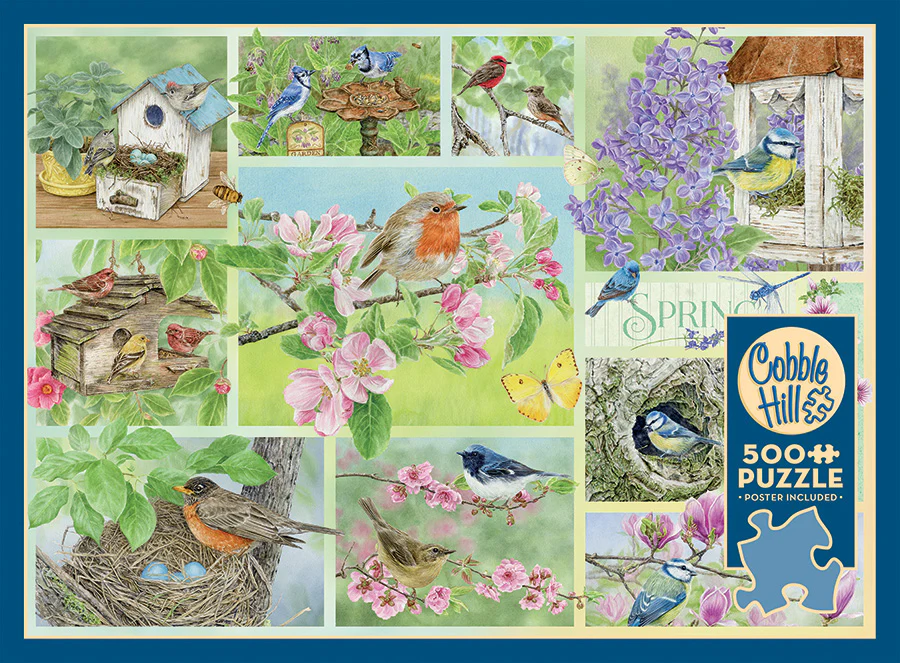 Garden Birds in Spring | 500 Piece - Image 3
