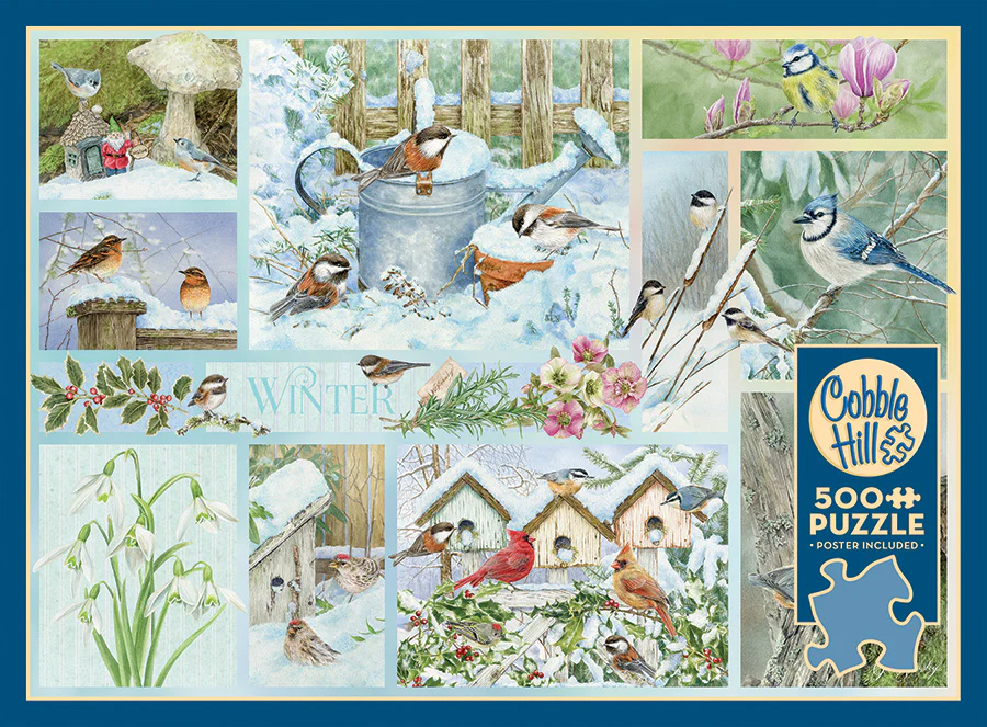 Garden Birds in Winter | 500 Piece - Image 3