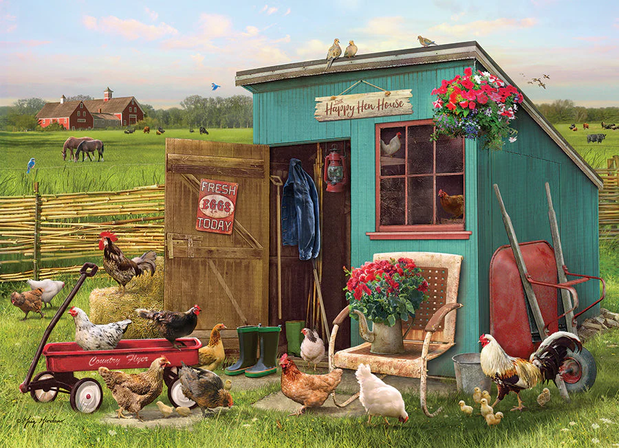 Happy Hens (tray) | 35 Piece Tray - Image 3