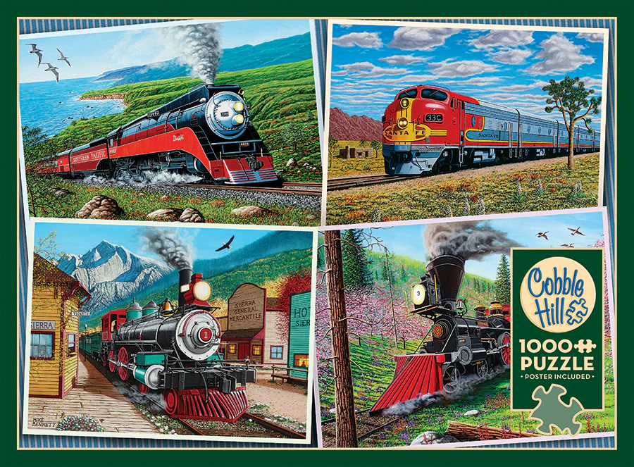 Historic Locomotives | 1000 Piece - Image 5