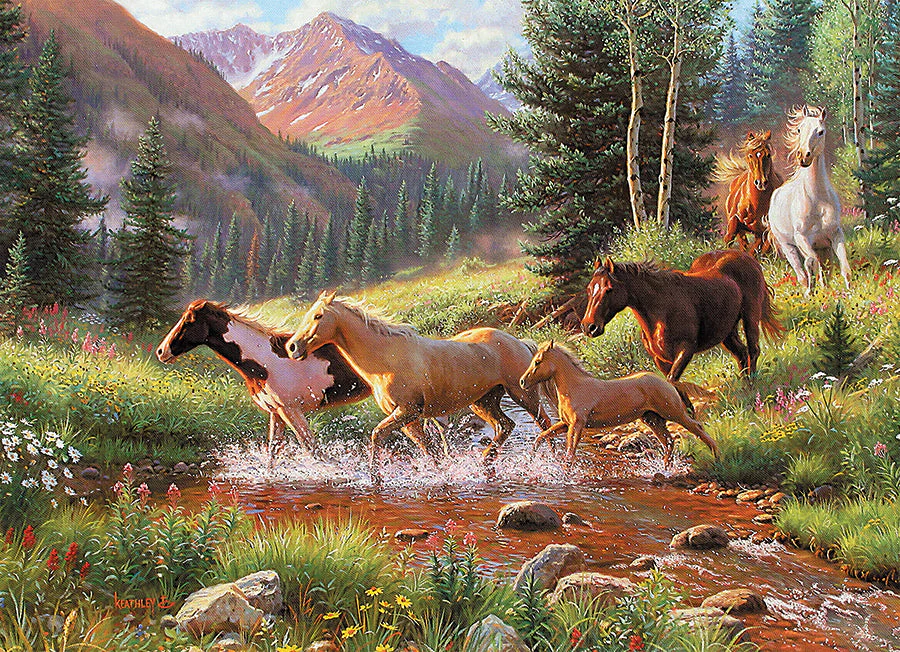 Horse Stream (tray) | 35 Piece Tray - Image 3