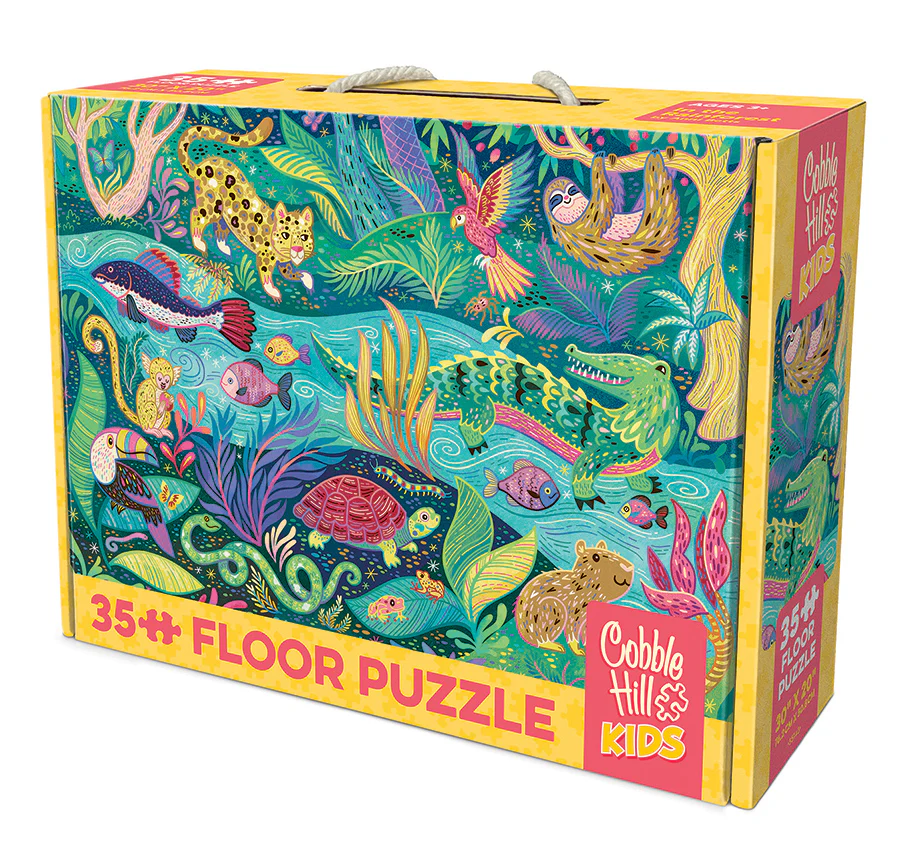 In the Rainforest | Floor Puzzle 35pc - Image 5